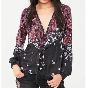 Free People NWT Run Free Top, Large